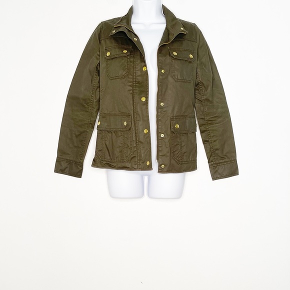 J. Crew Downtown Field Utility Jacket Mossy - Picture 9 of 9
